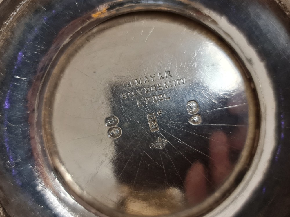 Monumental Robert Hennell HM Silver Sugar Basin 483gm  View X