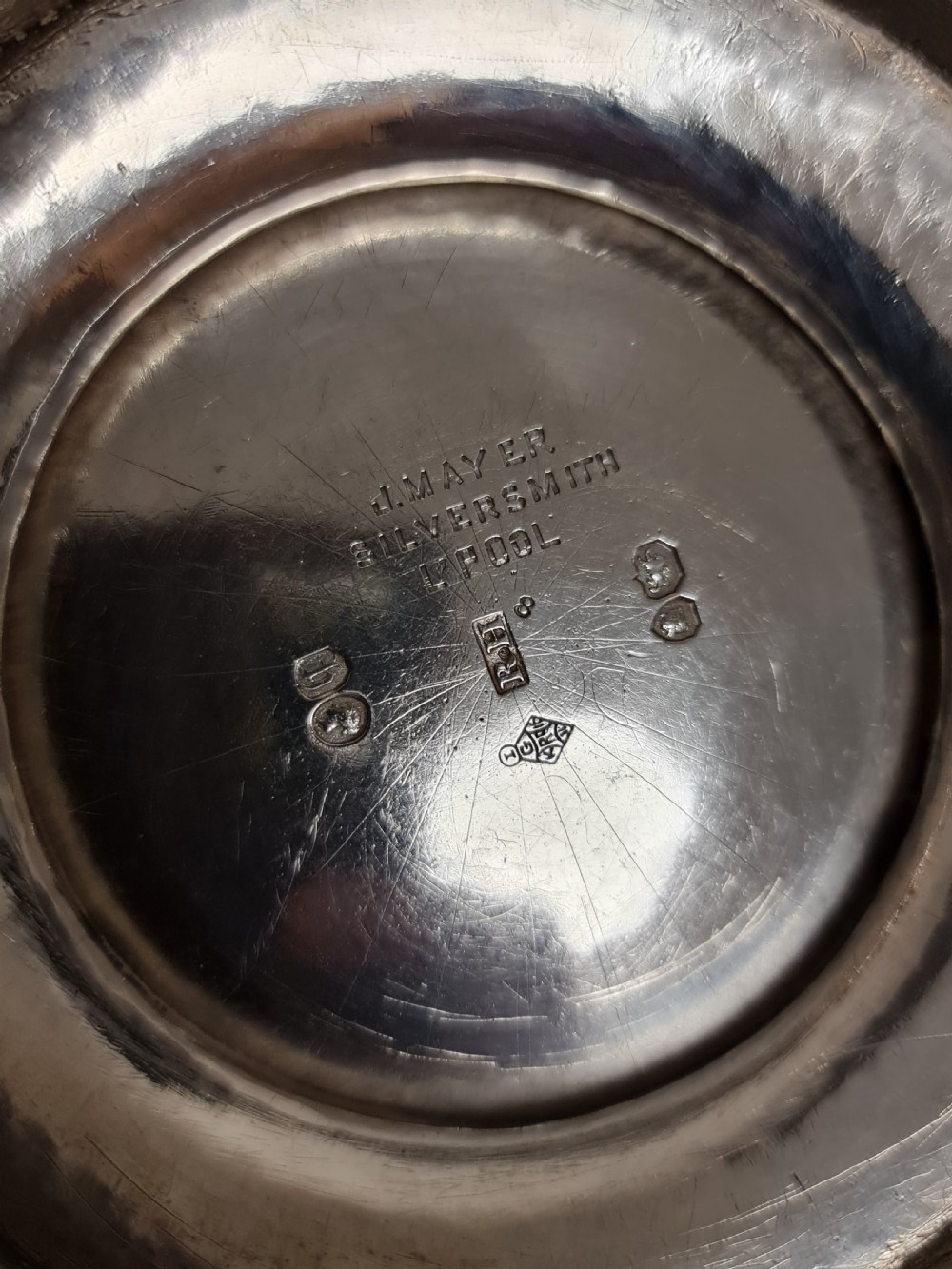 Monumental Robert Hennell HM Silver Sugar Basin 483gm  View XI