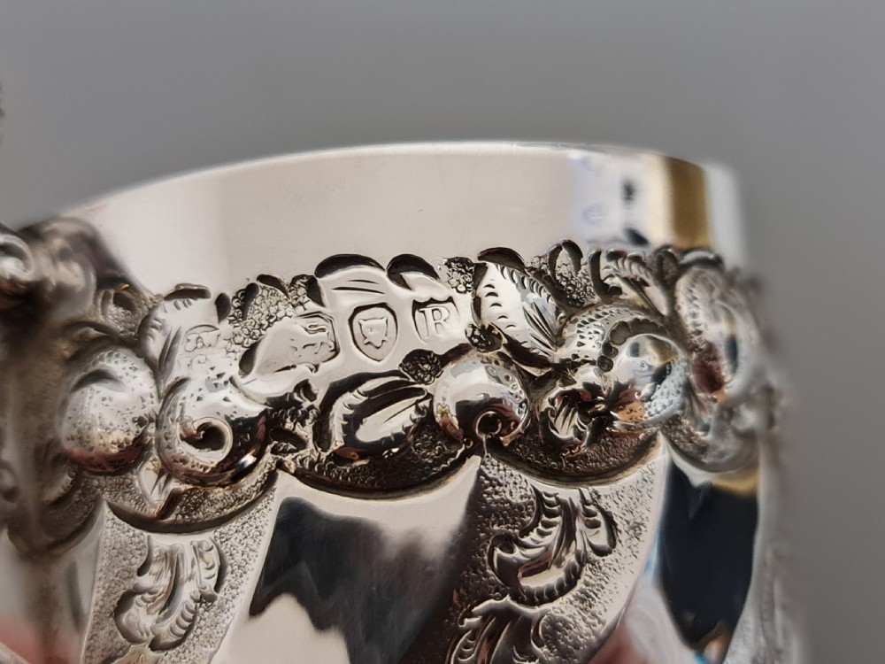 Interesting Wakely & Wheeler HM Silver Jug Lon 1892 View II