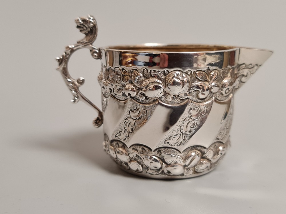Interesting Wakely & Wheeler HM Silver Jug Lon 1892 View IV