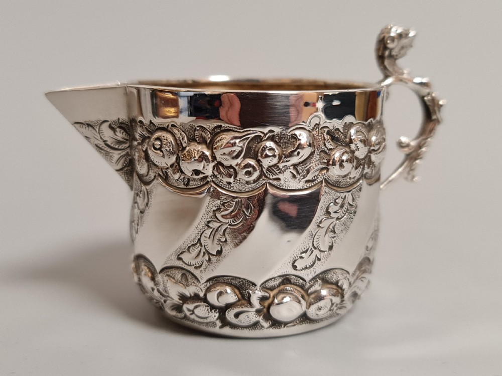 Interesting Wakely & Wheeler HM Silver Jug Lon 1892 View VI
