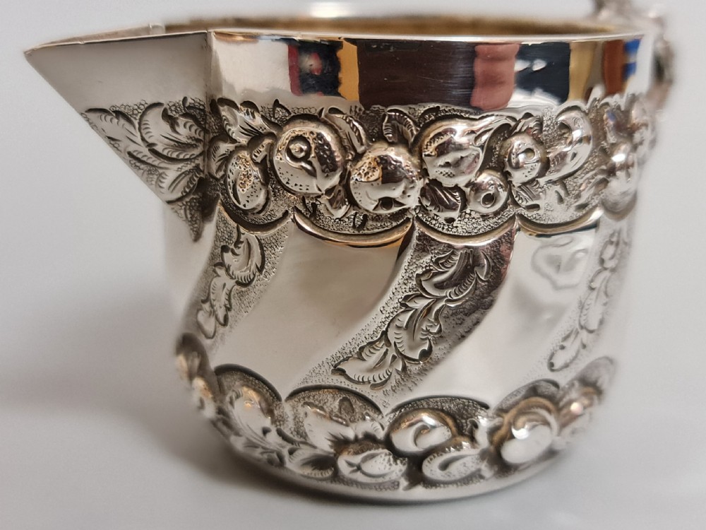 Interesting Wakely & Wheeler HM Silver Jug Lon 1892 View XI