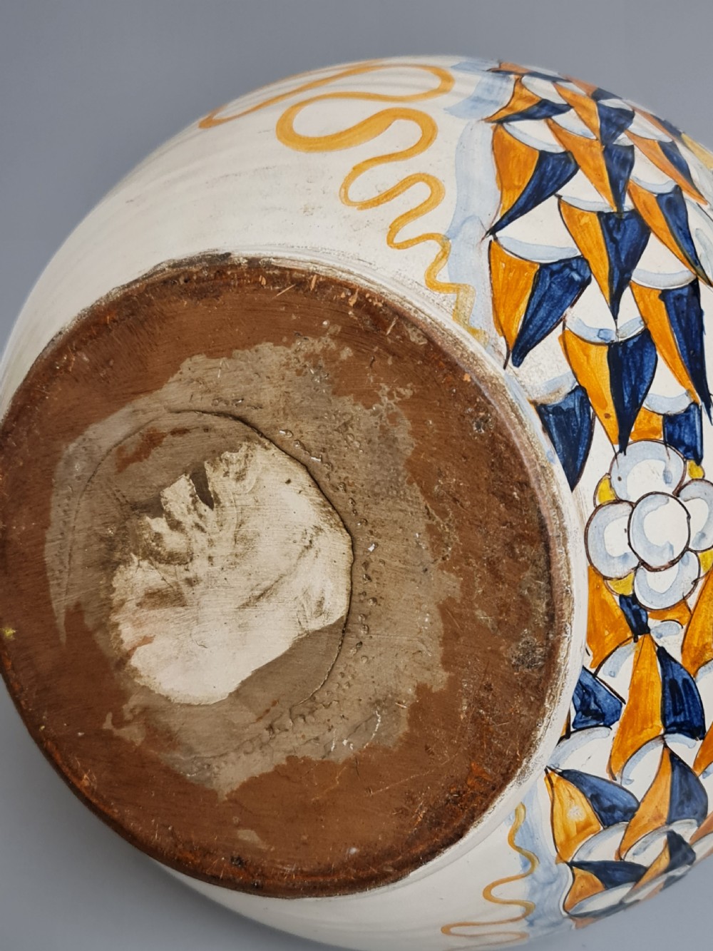 Absolutely Huge 19th Maiolica Jug  View XI