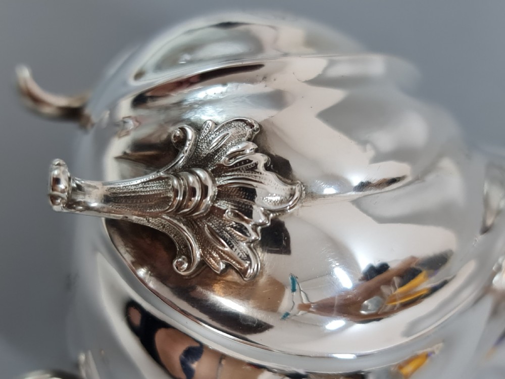 Beautiful A.Michelson Silver Tea Caddy c1900 View IX