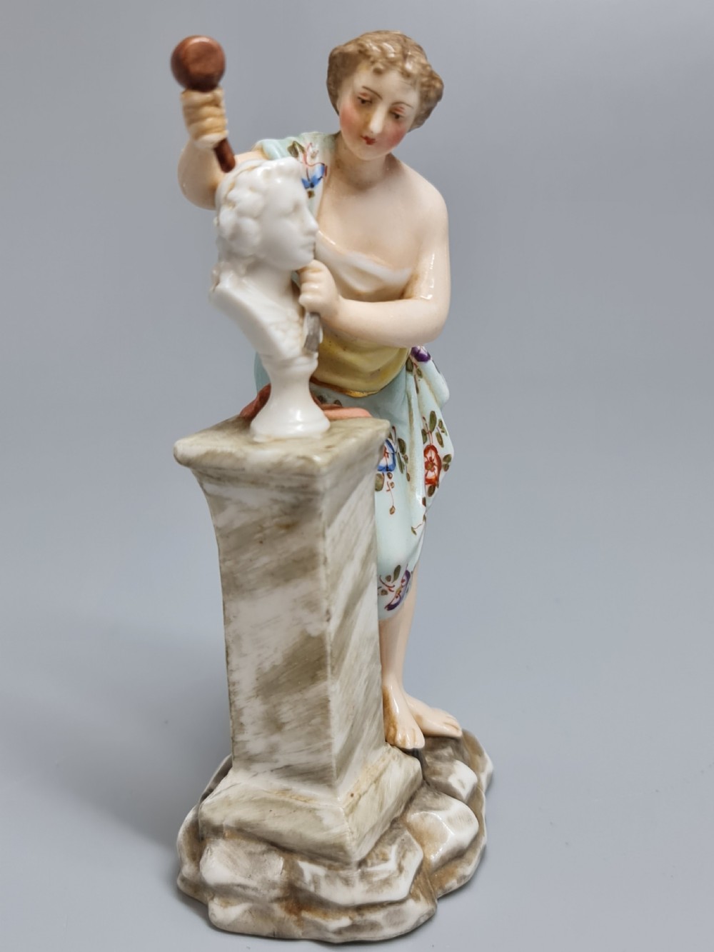 Attractive 19thc Volkstedt Figurine  View V