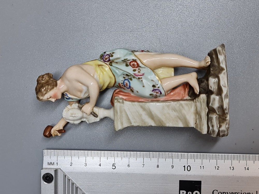 Attractive 19thc Volkstedt Figurine  View X