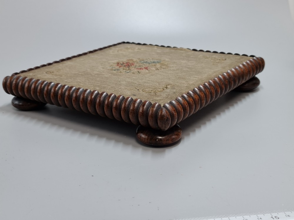 Antique Late Georgian Large Tea Pot Stand View VI