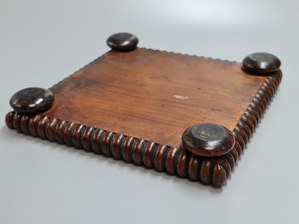 Antique Late Georgian Large Tea Pot Stand View VII