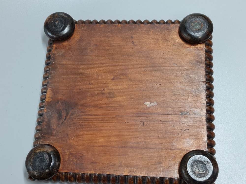 Antique Late Georgian Large Tea Pot Stand View VIII