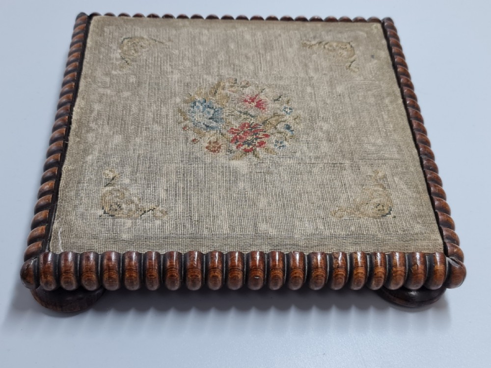 Antique Late Georgian Large Tea Pot Stand View X