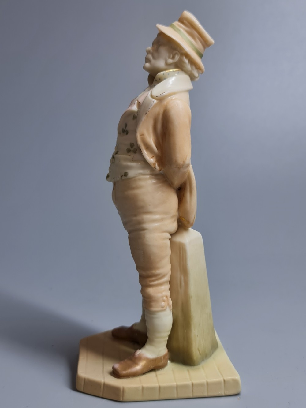 Royal Worcester 'The Irishman' Porcelain Hadley Countries of the World Figurine C1890