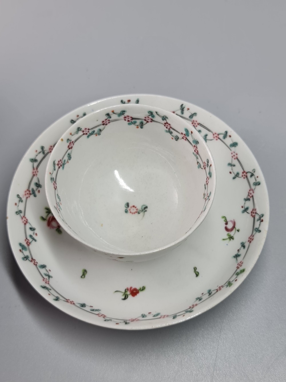 Fine 18th Century Tea Bowl & Saucer View VI