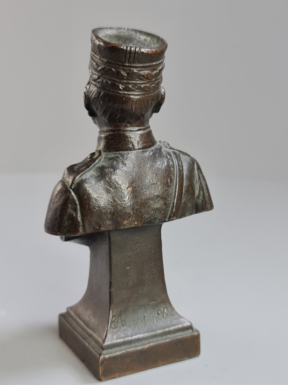 Fine Elkington & Co Bronze Bust of Marshall Foch View XI
