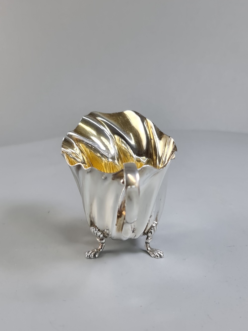 Beautiful HM Silver Naturalistic Jug c1901 Levesley Brothers (Thomas Levesley) View IV