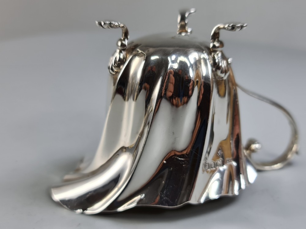 Beautiful HM Silver Naturalistic Jug c1901 Levesley Brothers (Thomas Levesley) View IX