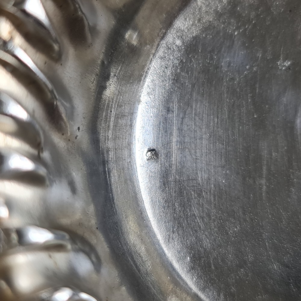 Stunning European Silver Dragonfly Bowl c1920s signed 'FM' View IX