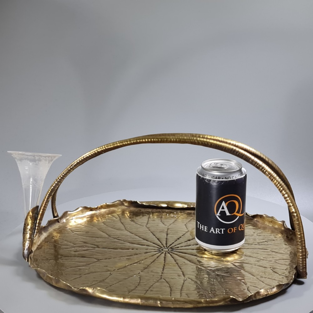 Fabulous Large Arts & Crafts Brass Tray & Epergne 'Kunzles