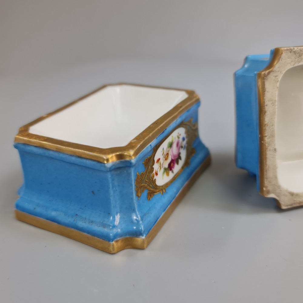 Fabulous French 18thc Pair of Porcelain Salts - Sevres View IX