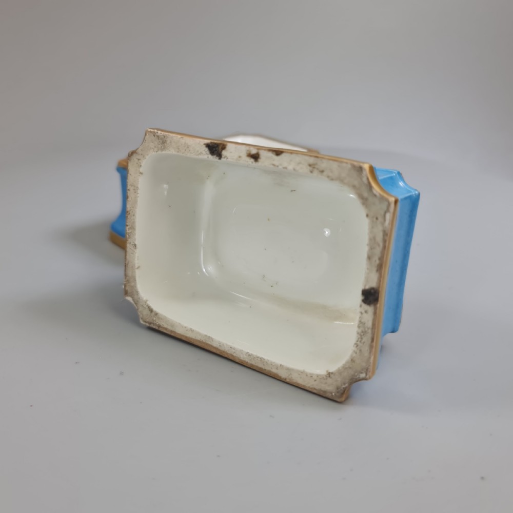 Fabulous French 18thc Pair of Porcelain Salts - Sevres View X