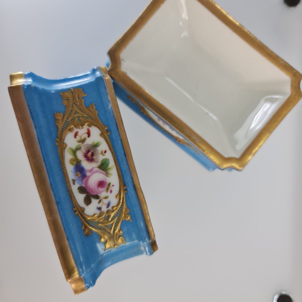 Fabulous French 18thc Pair of Porcelain Salts - Sevres View XIV