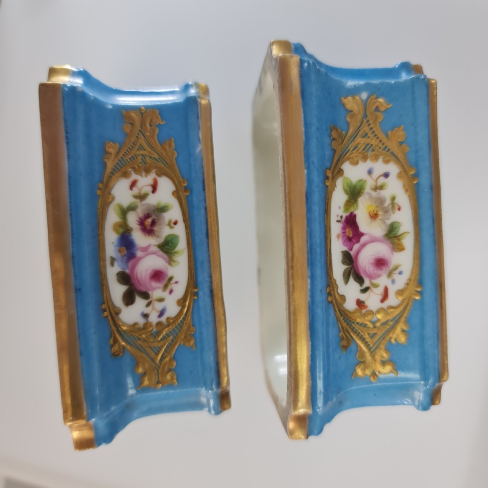 Fabulous French 18thc Pair of Porcelain Salts - Sevres View XV