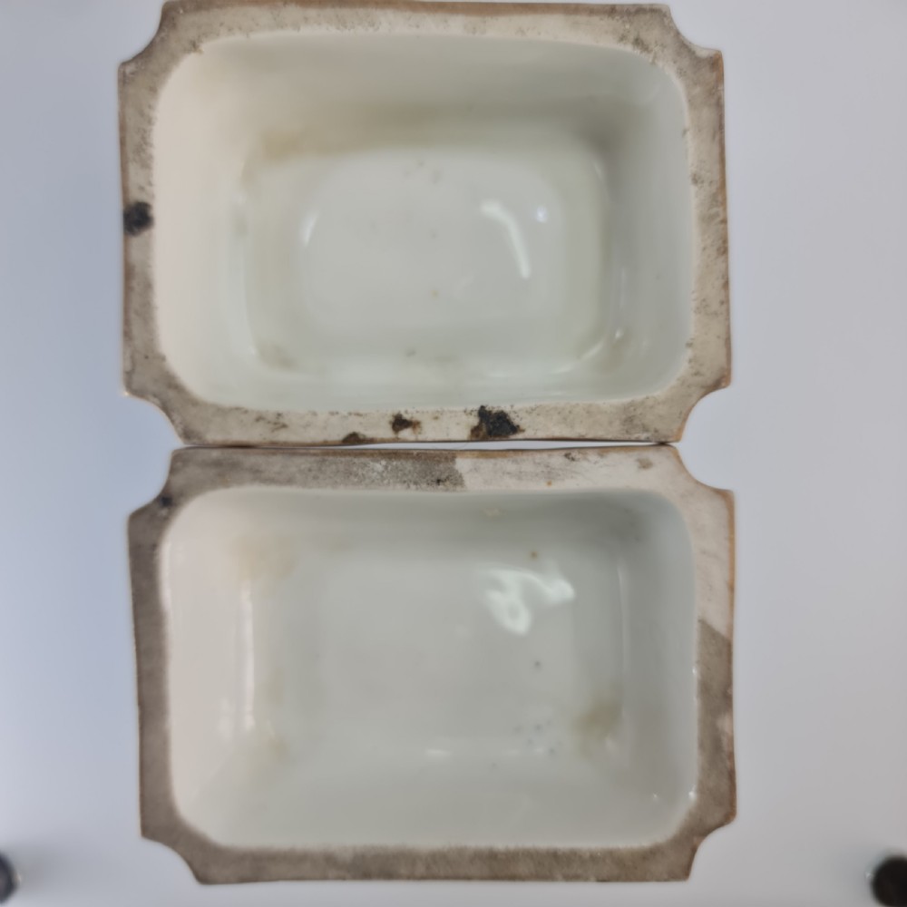 Fabulous French 18thc Pair of Porcelain Salts - Sevres View XIX
