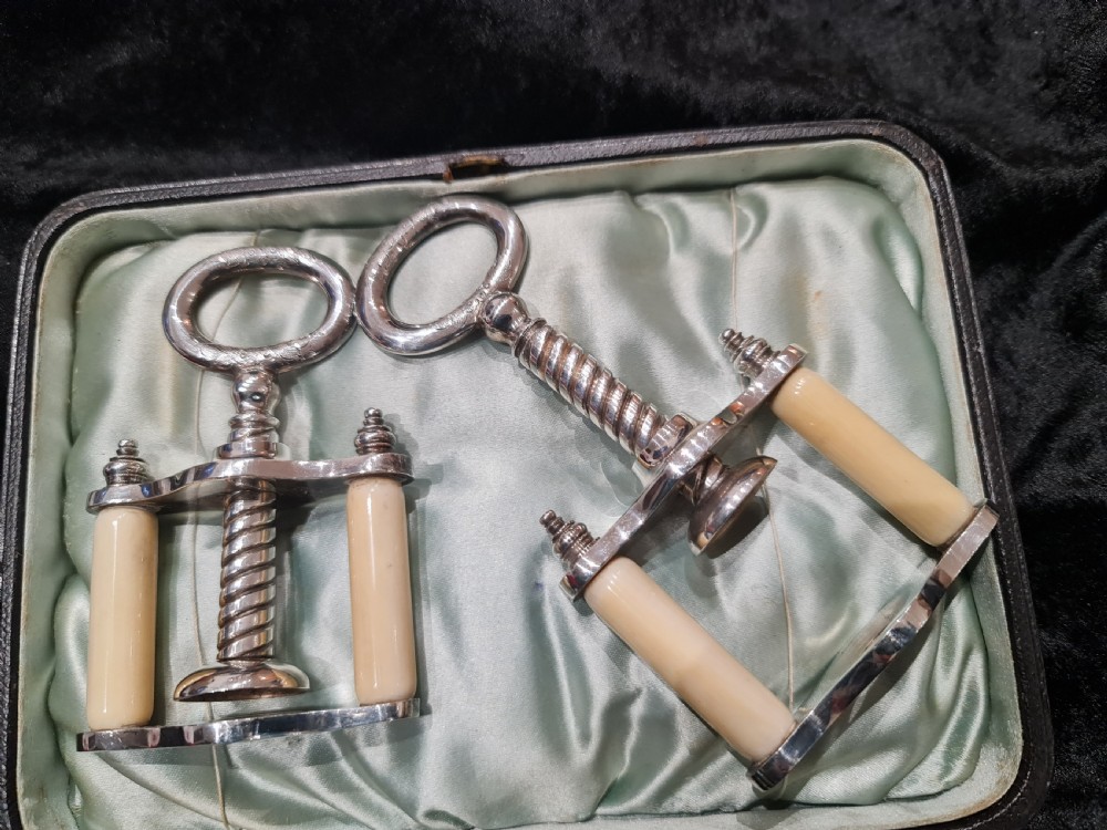 Rare Pair of Cased Victorian SP Nutcrackers View XIV