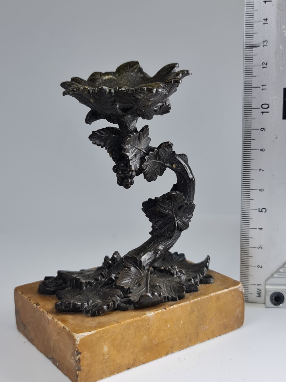 Detailed 19thc Bronze Incense Dish View VIII