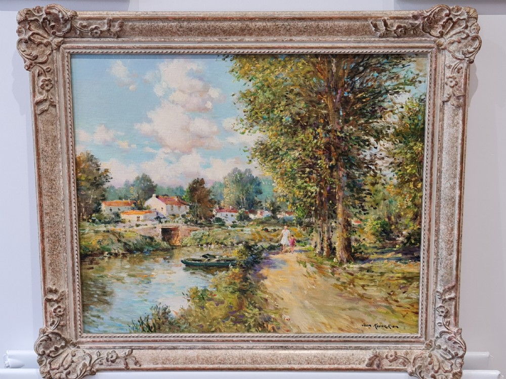 Superb Signed Impressionist Oil by 'Jean Kevorkian' bn.1933 