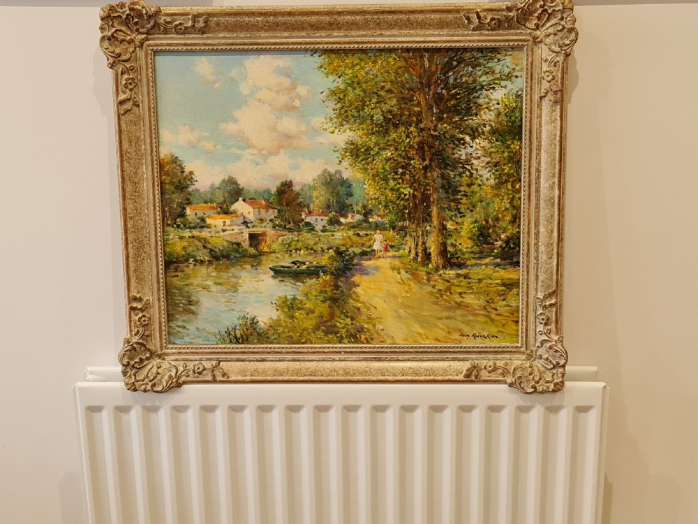 Superb Signed Impressionist Oil by 'Jean Kevorkian' bn.1933  View V