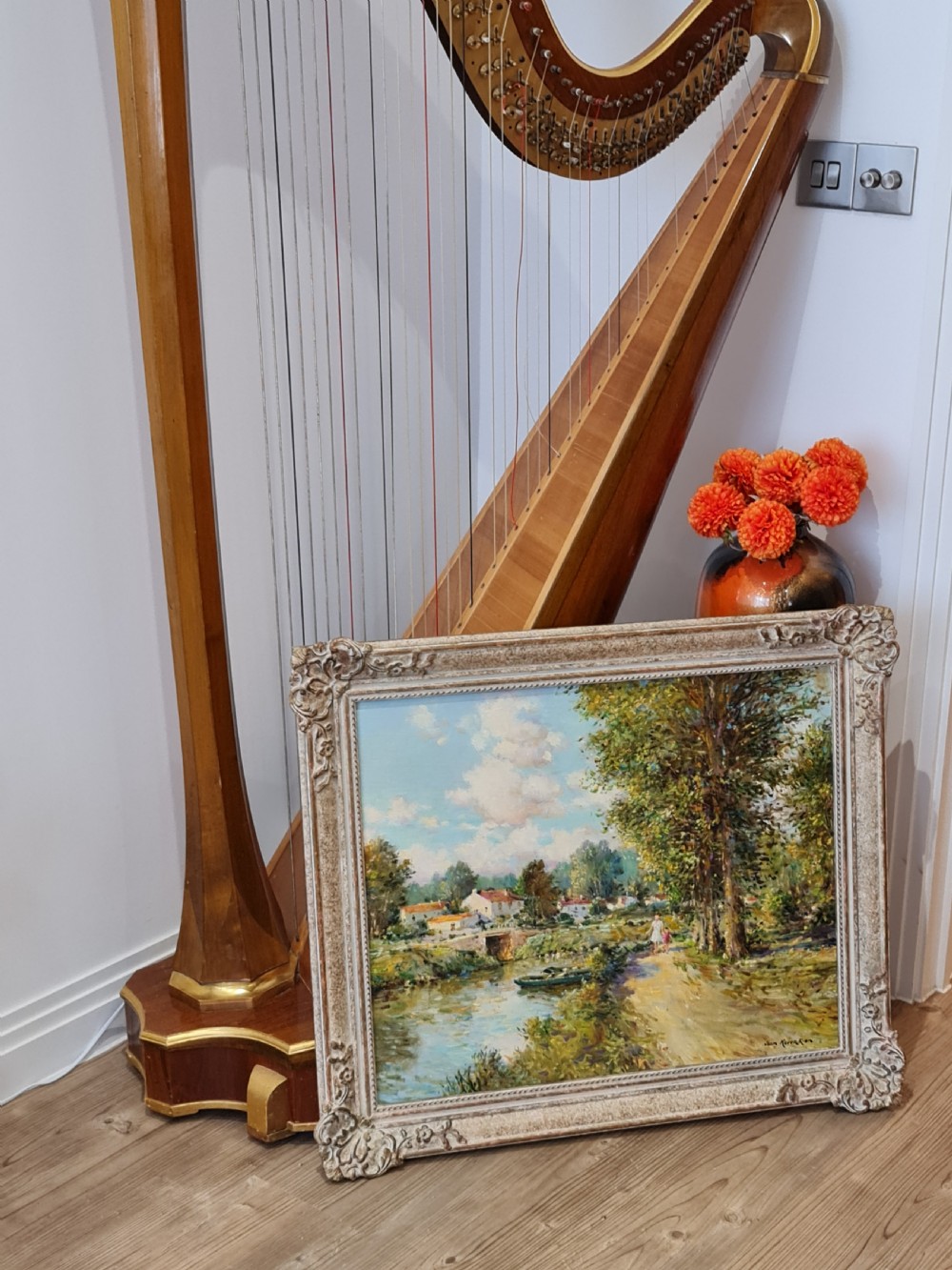 Superb Signed Impressionist Oil by 'Jean Kevorkian' bn.1933  View VI
