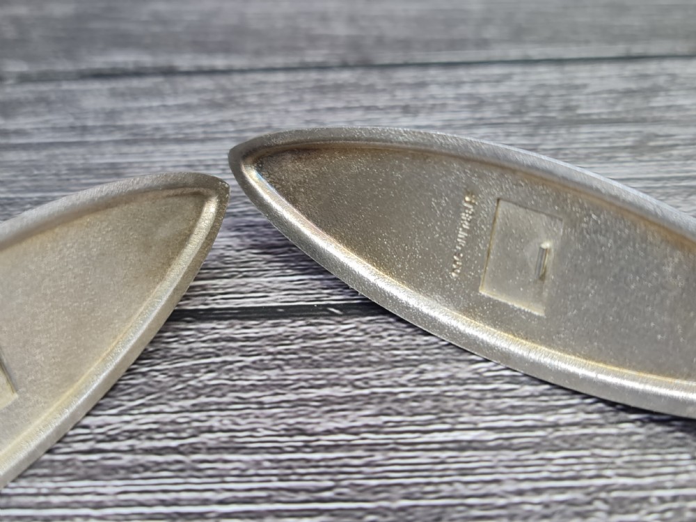 Interesting Vintage Pr of Japanese Sterling Silver Cruets formed as Mount Fuji View XXII