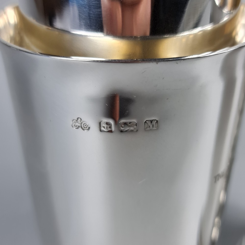 Exceptional Group of 4 x HM Silver Elkington & Co Rifle Presentation Beakers View XVII