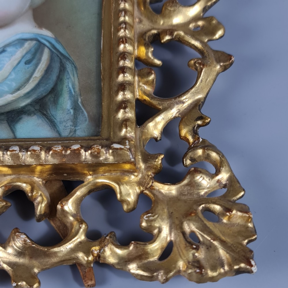Stunning Late 19thc Florentine Italian Carved & Gilded Frame View VI