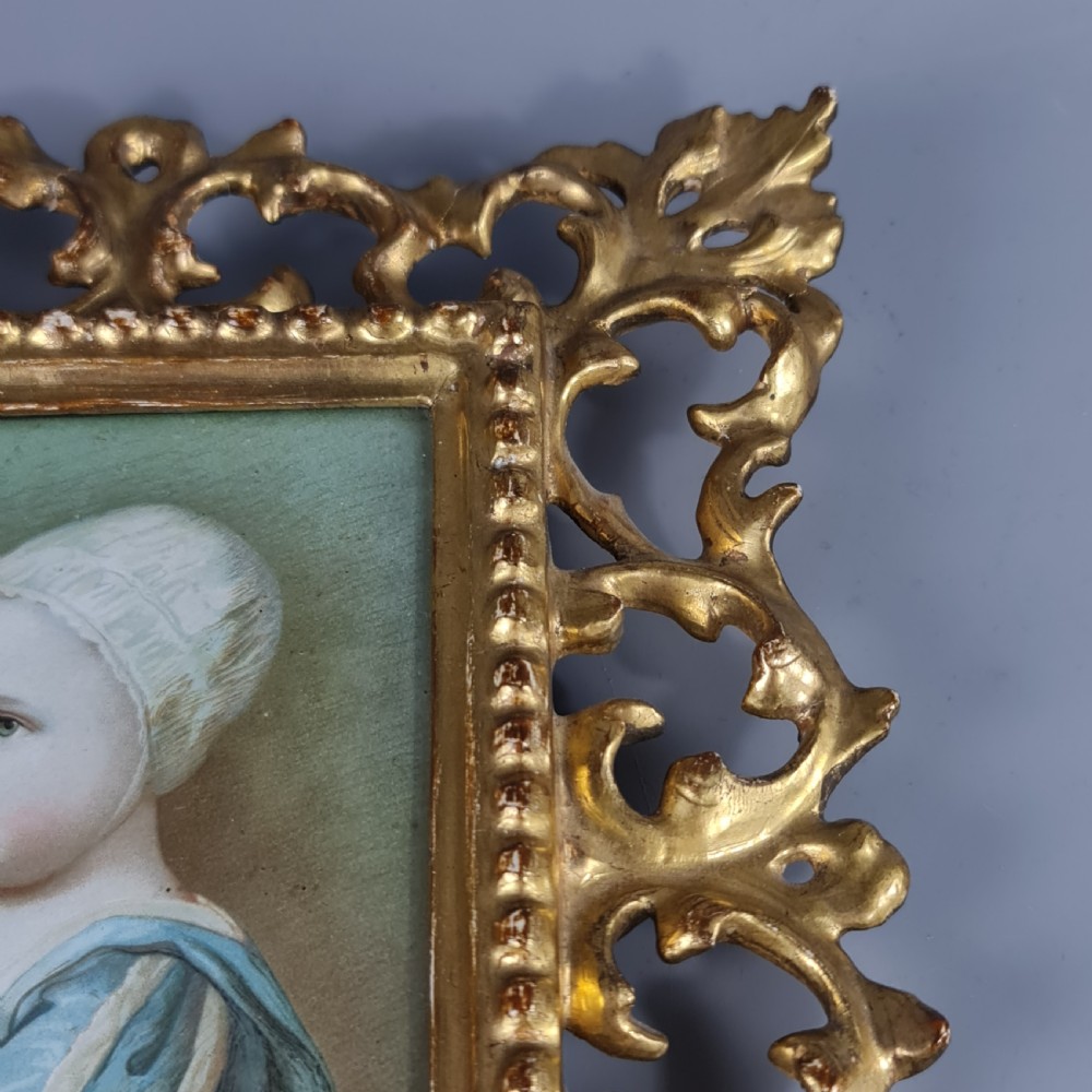 Stunning Late 19thc Florentine Italian Carved & Gilded Frame View VII