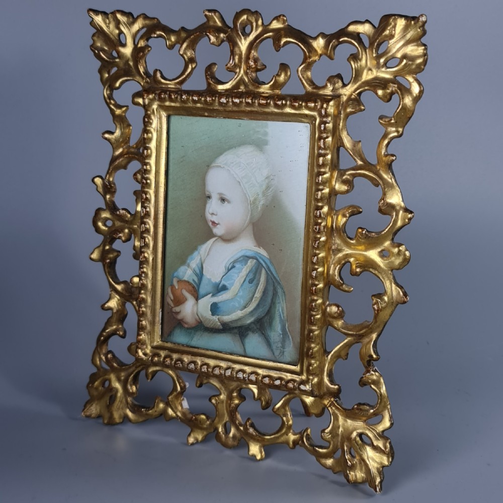 Stunning Late 19thc Florentine Italian Carved & Gilded Frame View IX