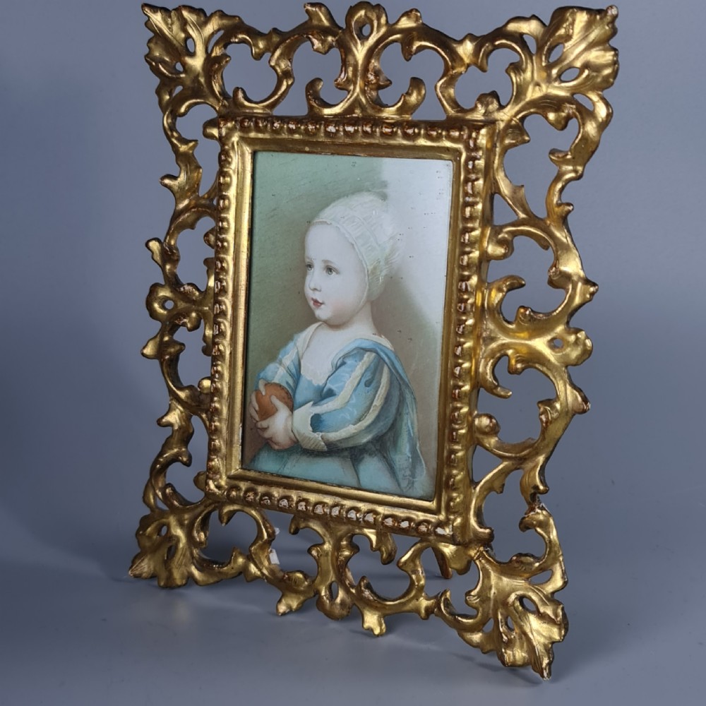 Stunning Late 19thc Florentine Italian Carved & Gilded Frame View XI