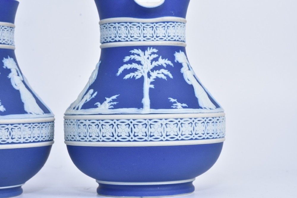 Beautiful Pair of Wedgwood Jugs circ 1920s View X