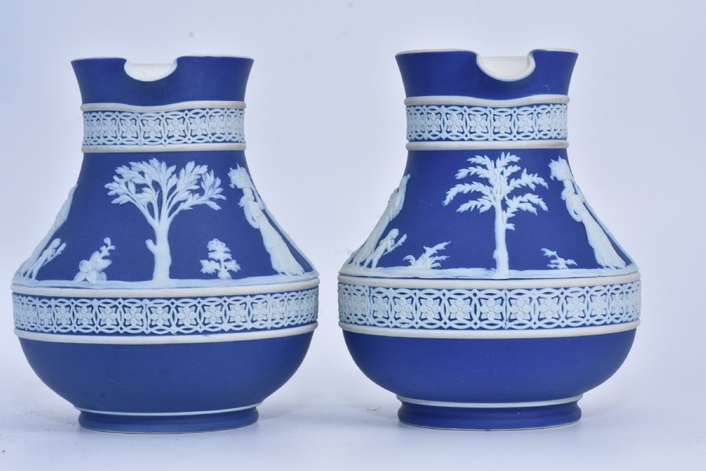 Beautiful Pair of Wedgwood Jugs circ 1920s View XI
