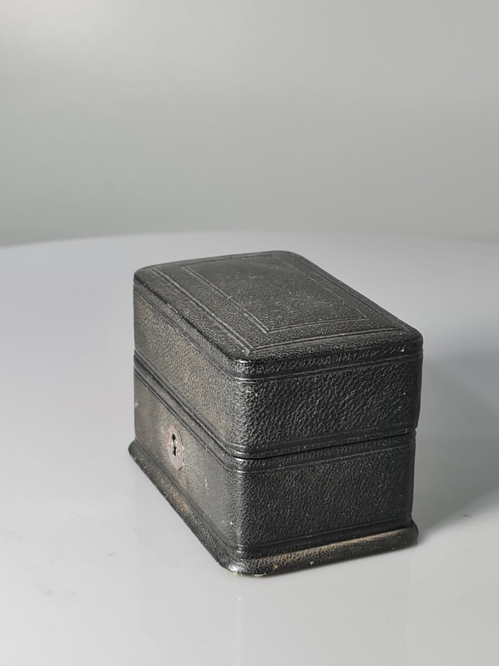 Victorian Cut Glass & Silver Plate Pr Leather Cased Scents c1880 View XII