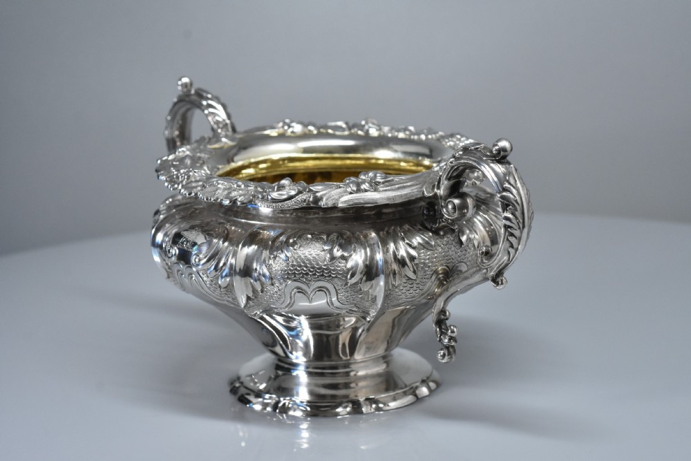 Stunning & Very Heavy William Bateman II Sugar Basin c1833 .515gm View III
