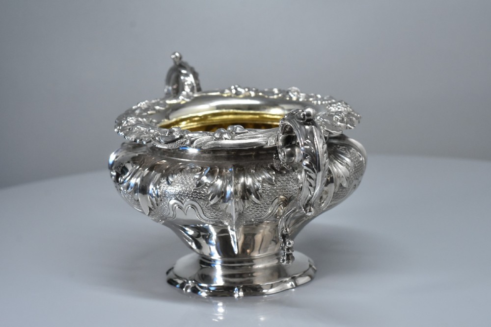 Stunning & Very Heavy William Bateman II Sugar Basin c1833 .515gm View IV