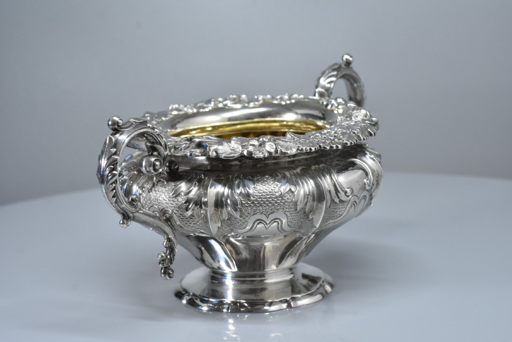Stunning & Very Heavy William Bateman II Sugar Basin c1833 .515gm View VII