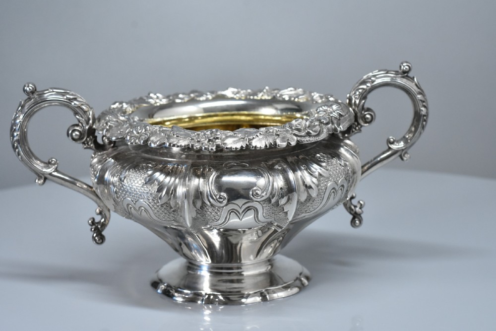 Stunning & Very Heavy William Bateman II Sugar Basin c1833 .515gm View IX
