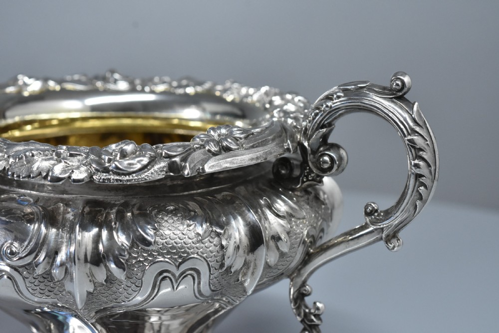 Stunning & Very Heavy William Bateman II Sugar Basin c1833 .515gm View XI