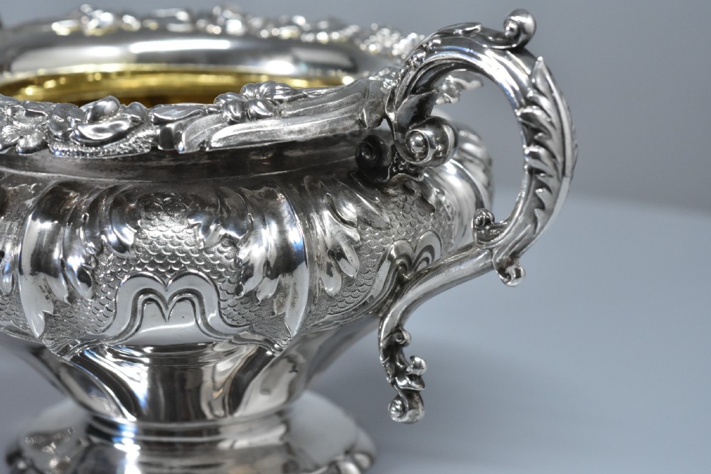 Stunning & Very Heavy William Bateman II Sugar Basin c1833 .515gm View XII