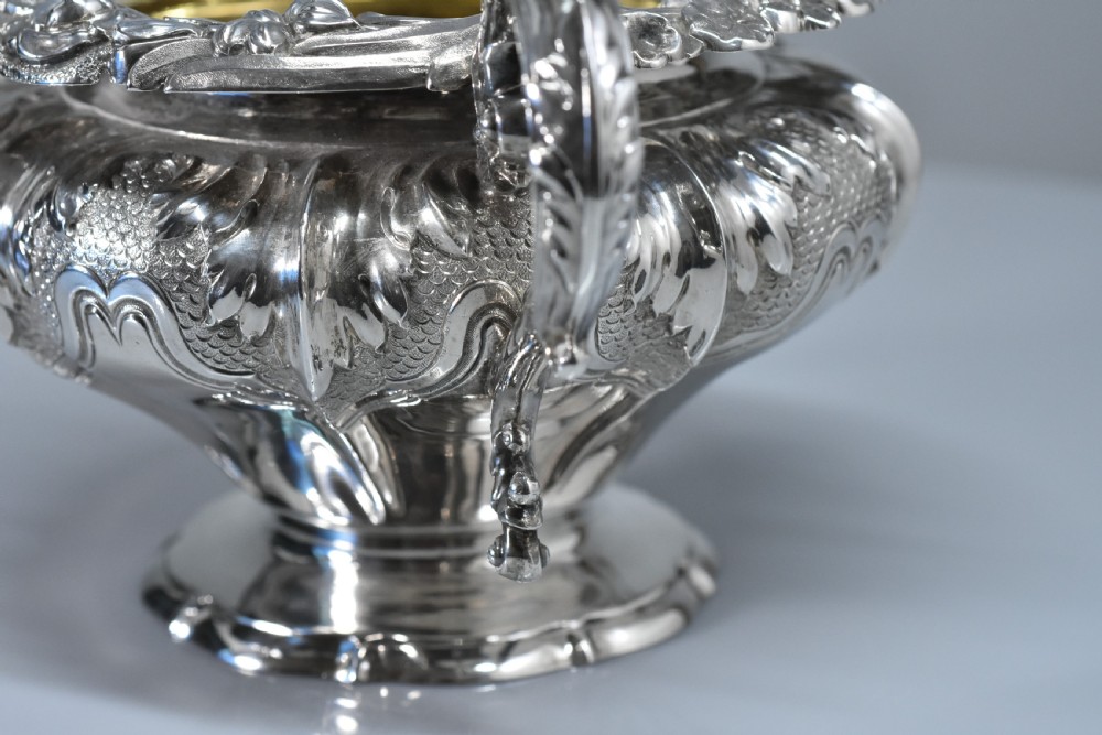 Stunning & Very Heavy William Bateman II Sugar Basin c1833 .515gm View XIV