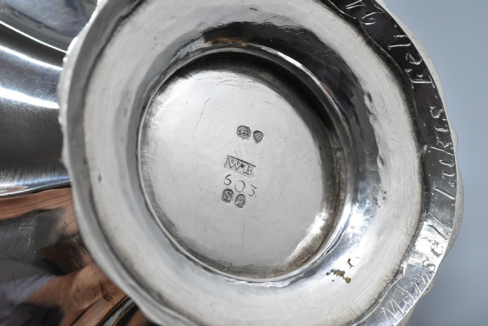 Stunning & Very Heavy William Bateman II Sugar Basin c1833 .515gm View XXI