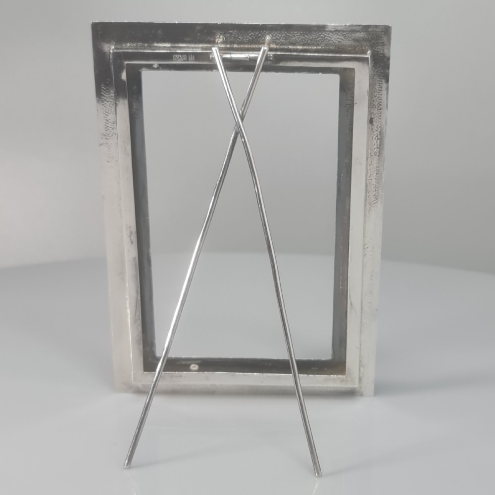 Luen Hing Large Chinese Silver Frame c1900 Marked LH90 View II