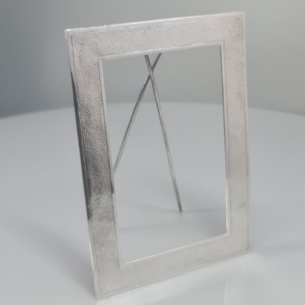 Luen Hing Large Chinese Silver Frame c1900 Marked LH90 View XII